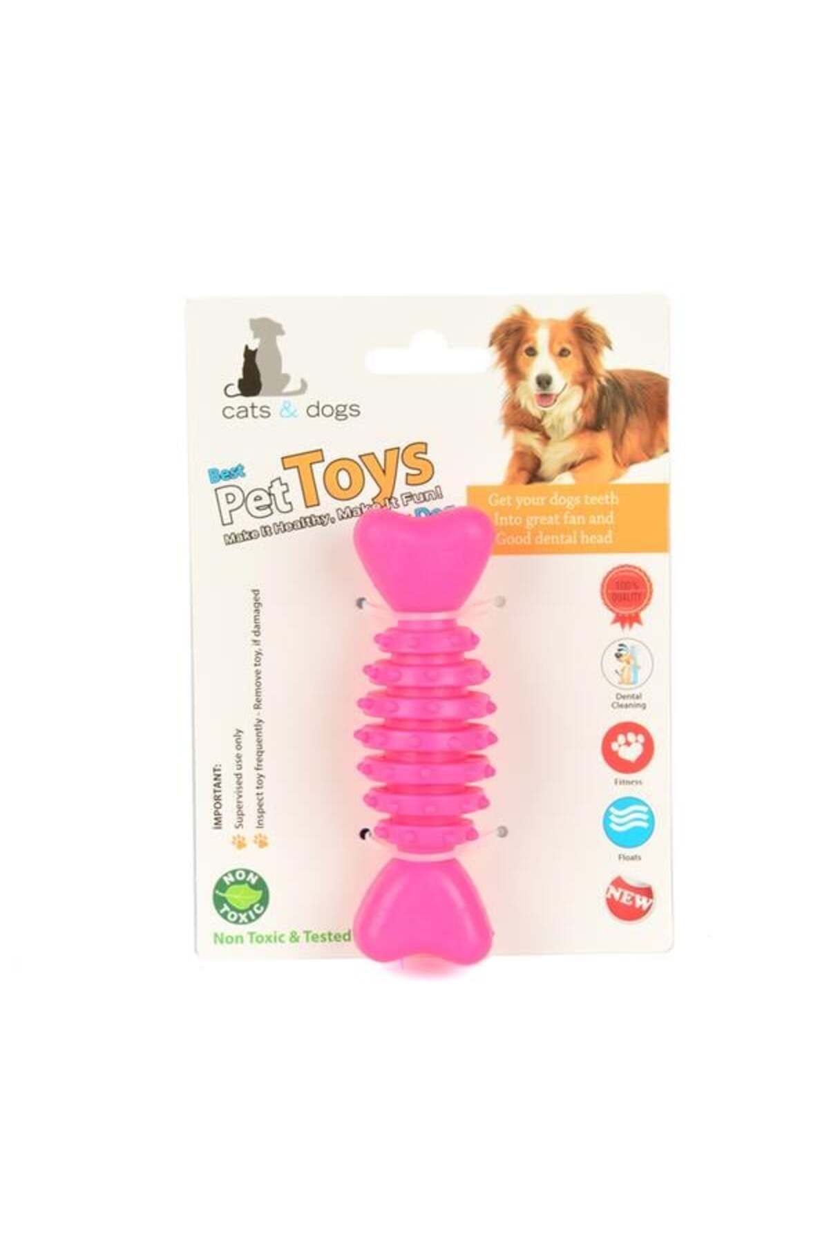Flip Kemik Şekilli Köpek Diş Kaşıyıcı