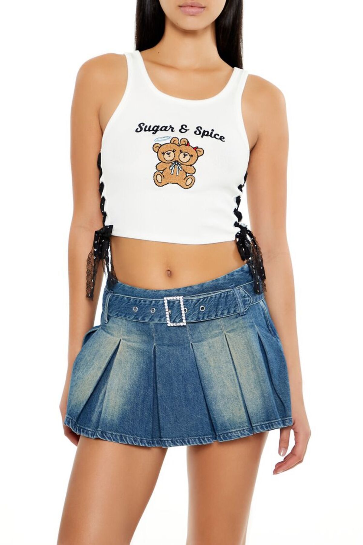 Forever 21 Sugar & Spice Baskılı Atlet