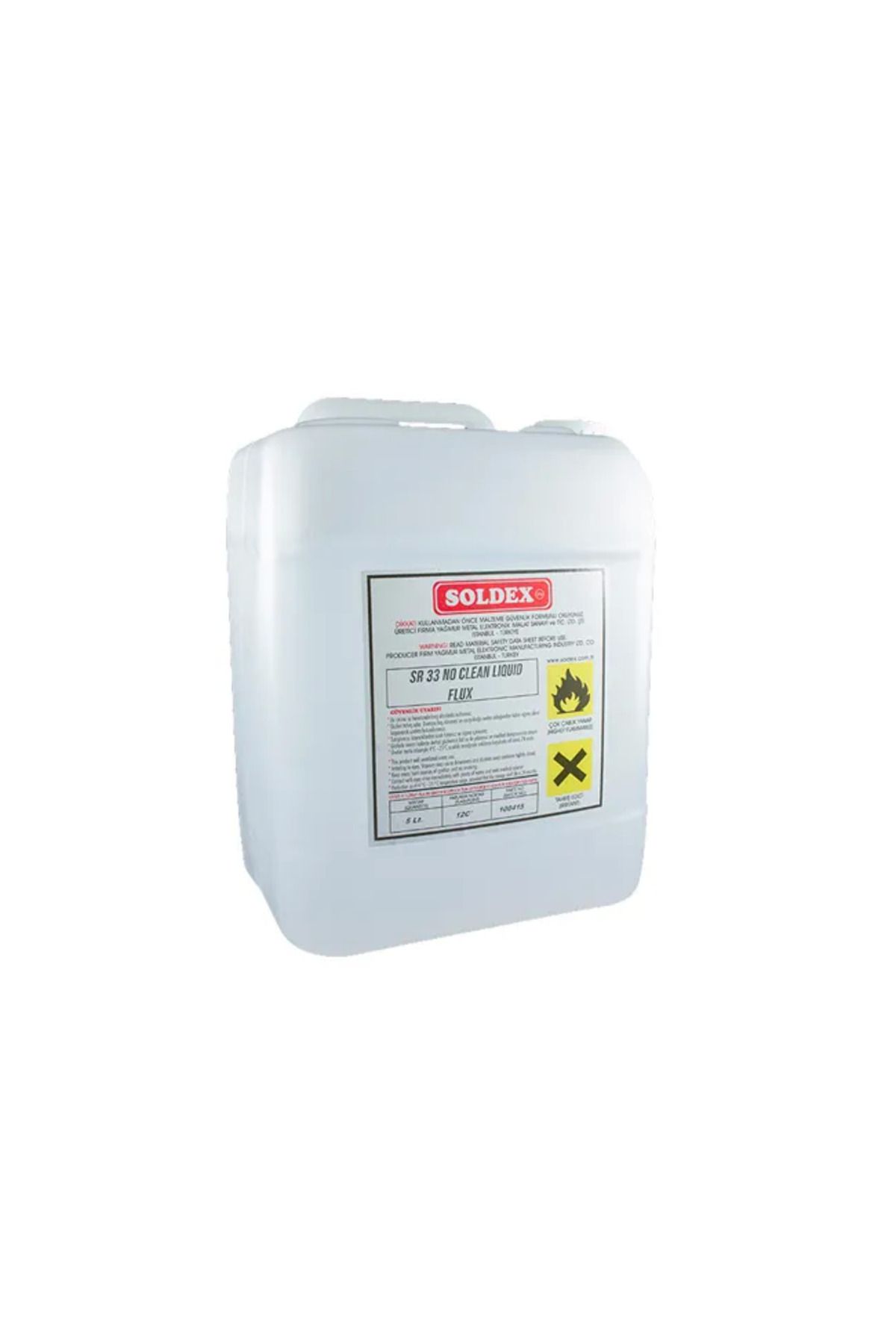 ChenSea No Clean Flux 5 Lt Sr33 - Temizleme Gerektirmeyen Lehim Suları - AGT1423-1396