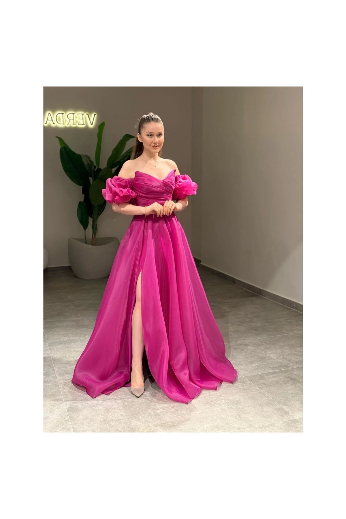 Verda Moda YENİ VERDA MODA KADIN ABİYE ELBİSE İLAY