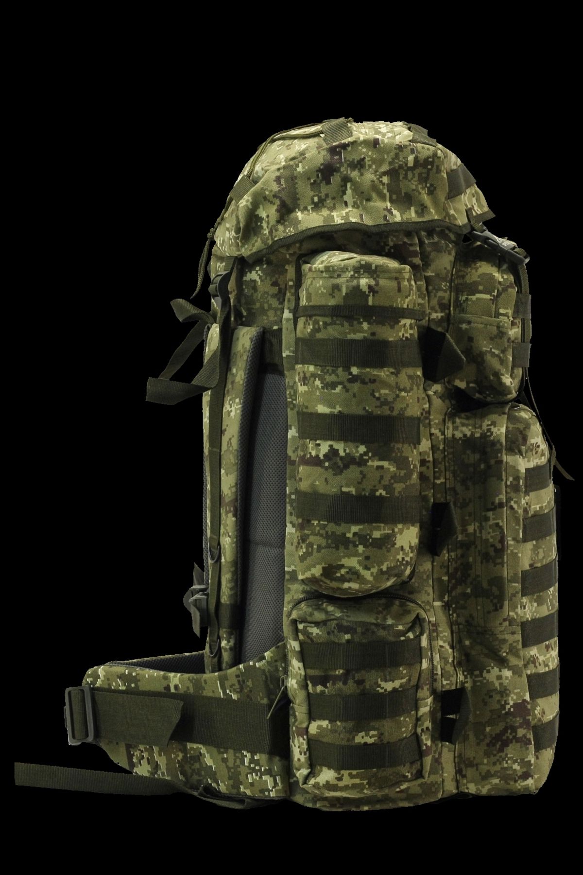 Astüm Askeri Malzeme Hunter Operasyon Dağcı Çantası Cordura Kumaş 120 Litre Pixel