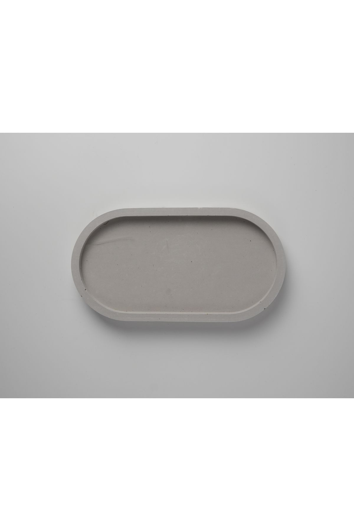 Kaju Creative Dekoratif Beton Tabak - Takı Tabağı - Anahtarlık - 9,5x17 / 11,5x20