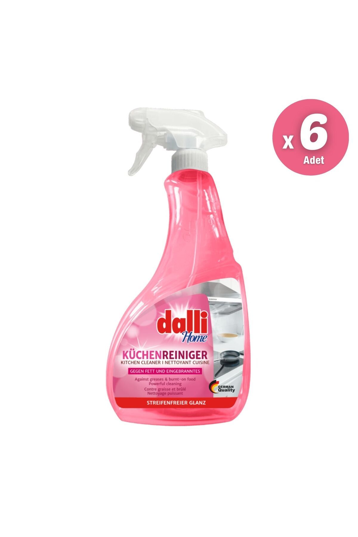Dalli Mutfak Temizleyici Sprey (1 Koli / 6 Adet)