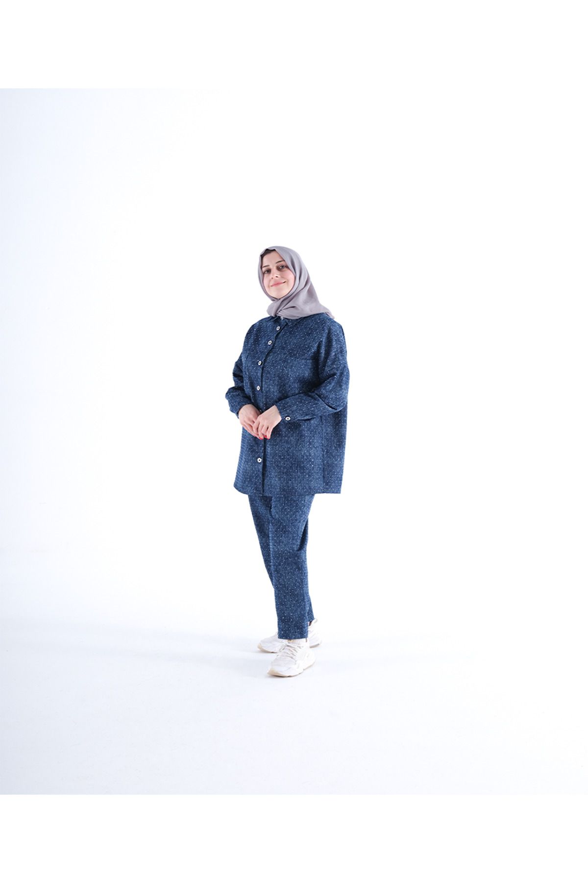 MODA Taş İşlemeli Kot Takım