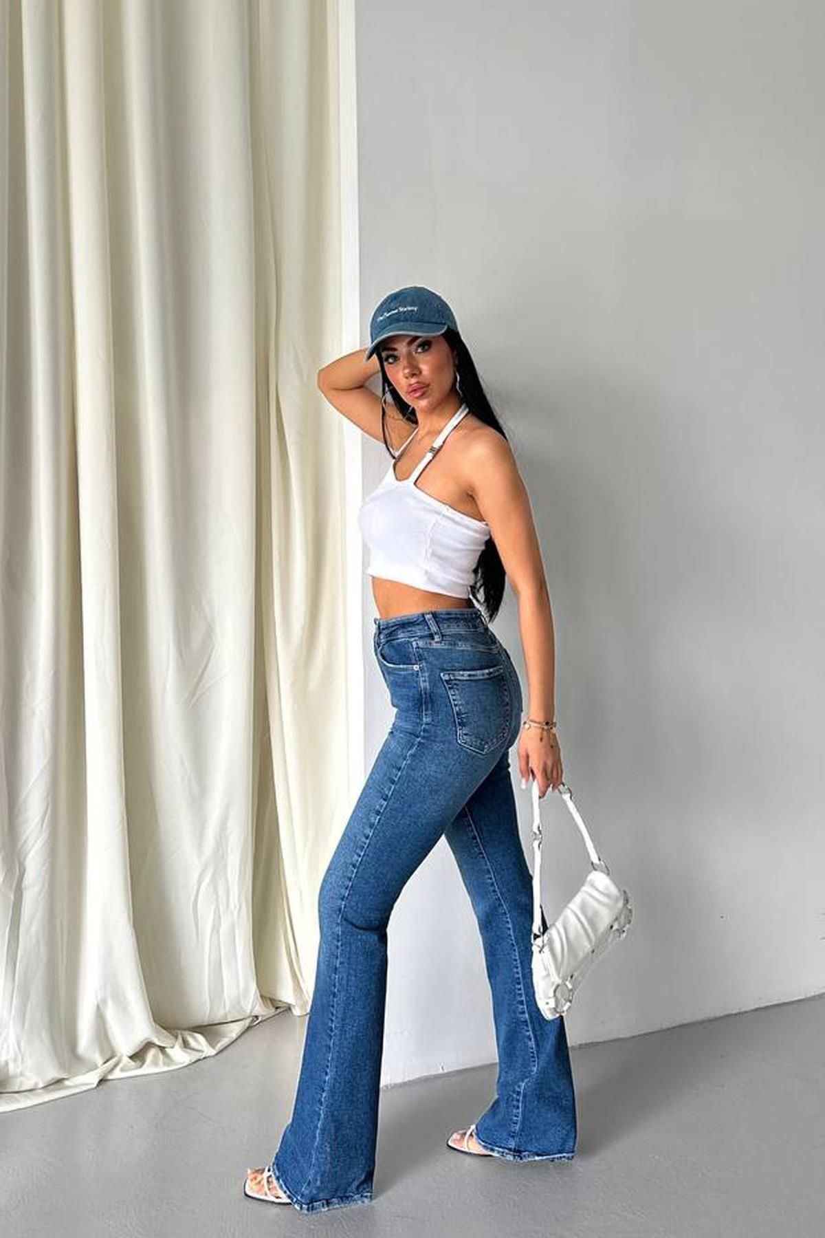 İstangül Butik Daily Flare Confort Likra Jean
