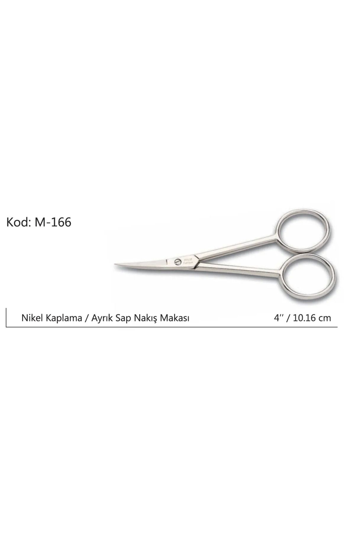 İsmiyle Al Europe Ayrık Saplı Nakış Makası Süper Kalite No:4 1016 Cm - ISL4080-6936