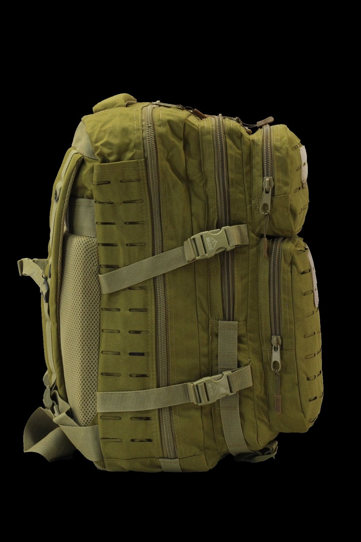 Astüm Askeri Malzeme 50 Litre Lazer Kesim Bej Cordura Kumaş Sırt Çantası