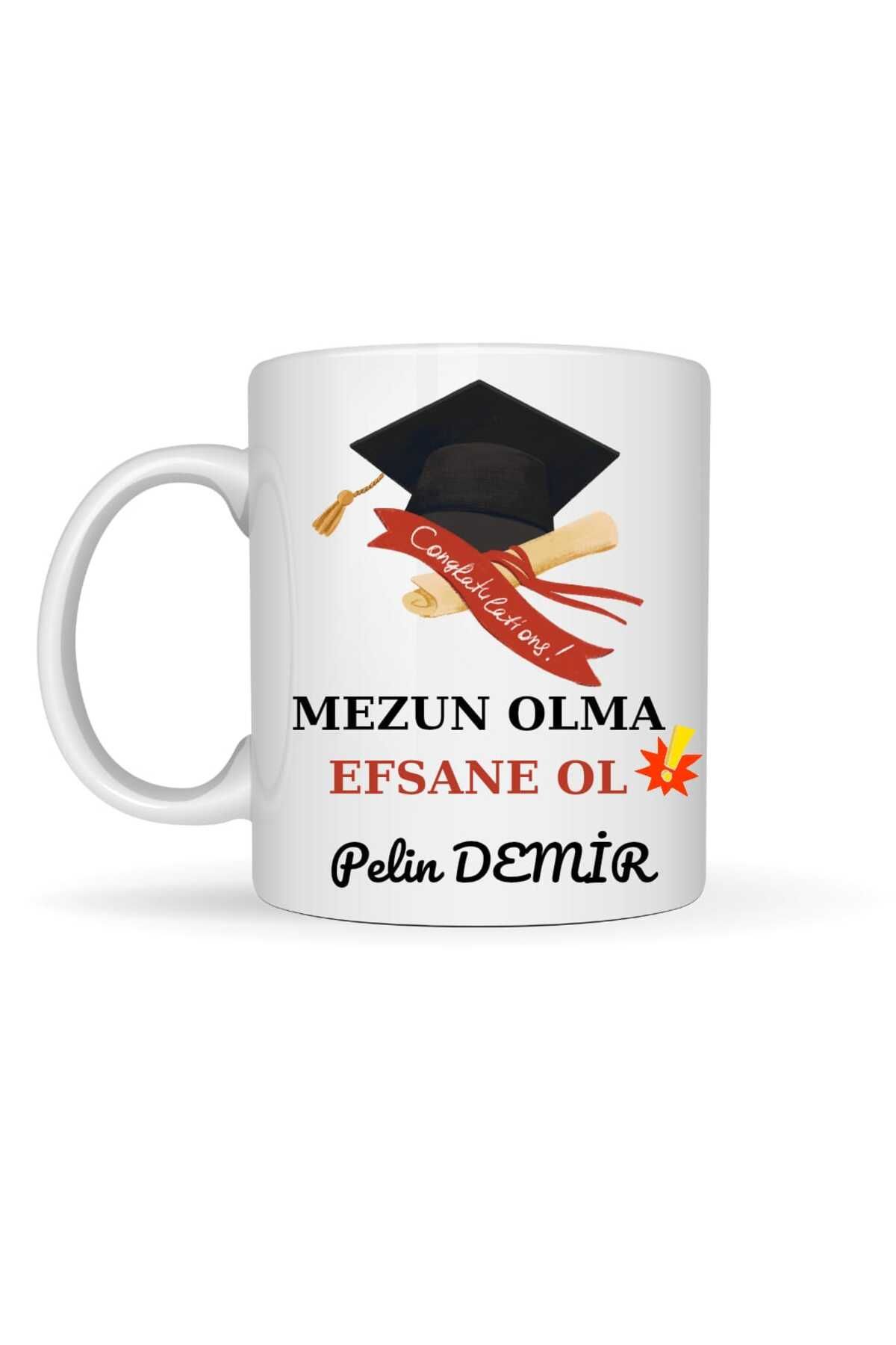 blueshop ÖZEL MEZUNİYET PORSELEN KUPA