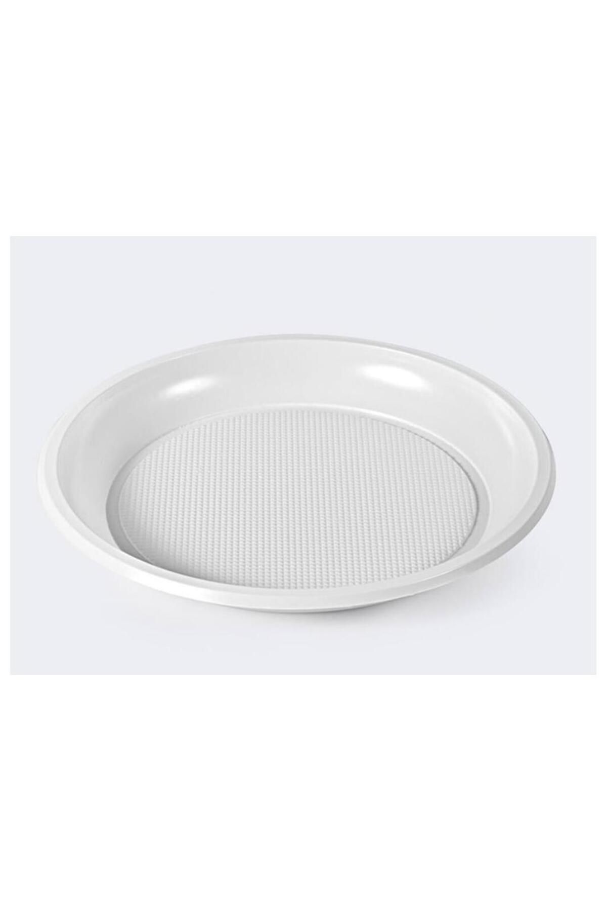 PRATİK SHOP Plastik Tabak Orta Boy 170 mm ( 100 Adet )