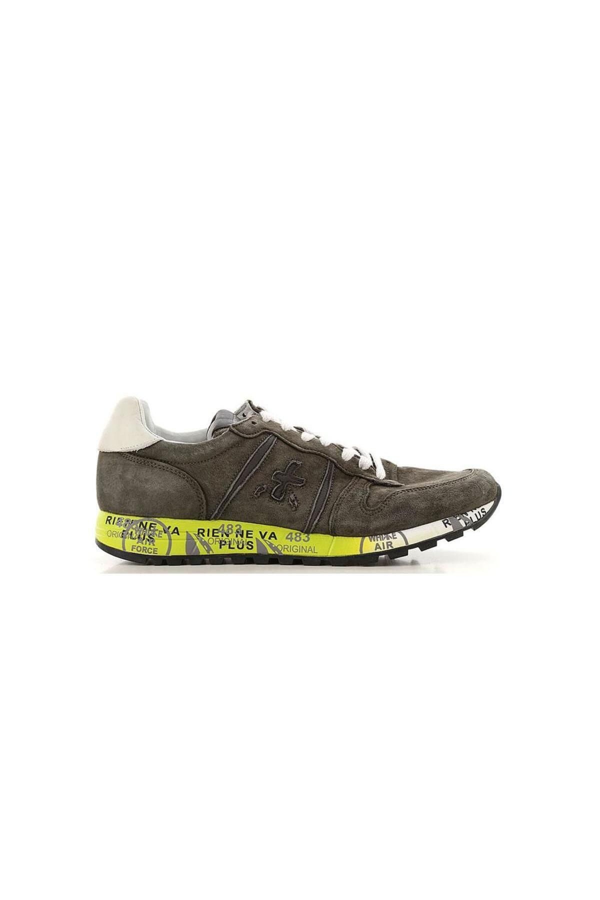Premiata Yeşil Erkek Sneakers