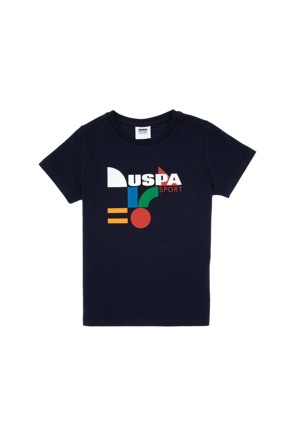 U.S. Polo Assn.-Boy's Cycling Neck T-Shirt 1