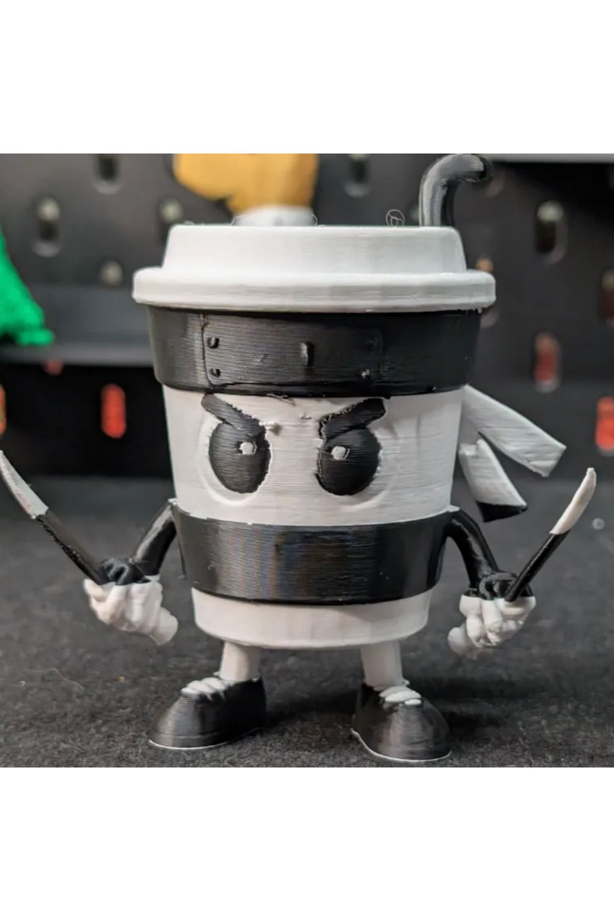 GRAT3D Cappuccino Assassino-10 cm– Koleksiyonluk Figür
