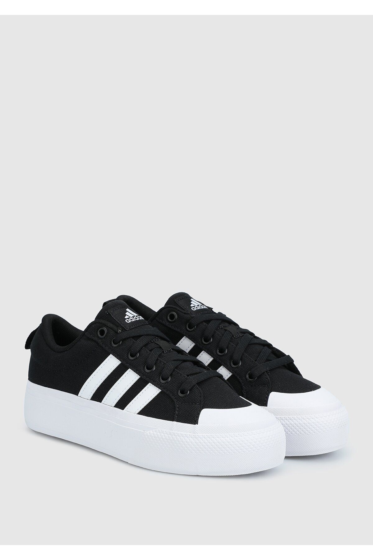 اسنیکر مشکی زنانه کفش ورزشی Bravada 2.0 اورجینال adidas