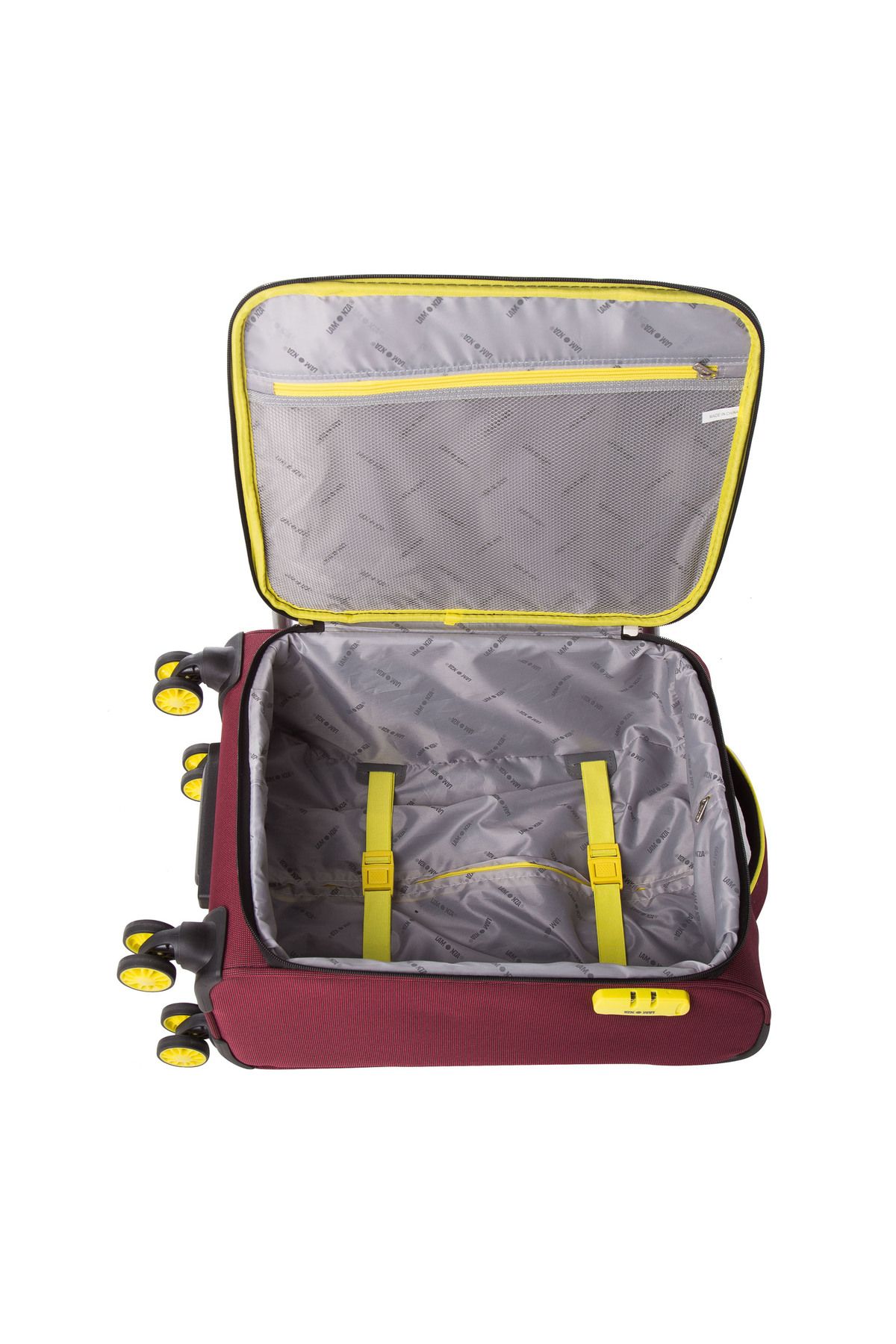 Lamonza-Lime trolley 55x36x22 cm, 2.25 kg, red / yellow 4