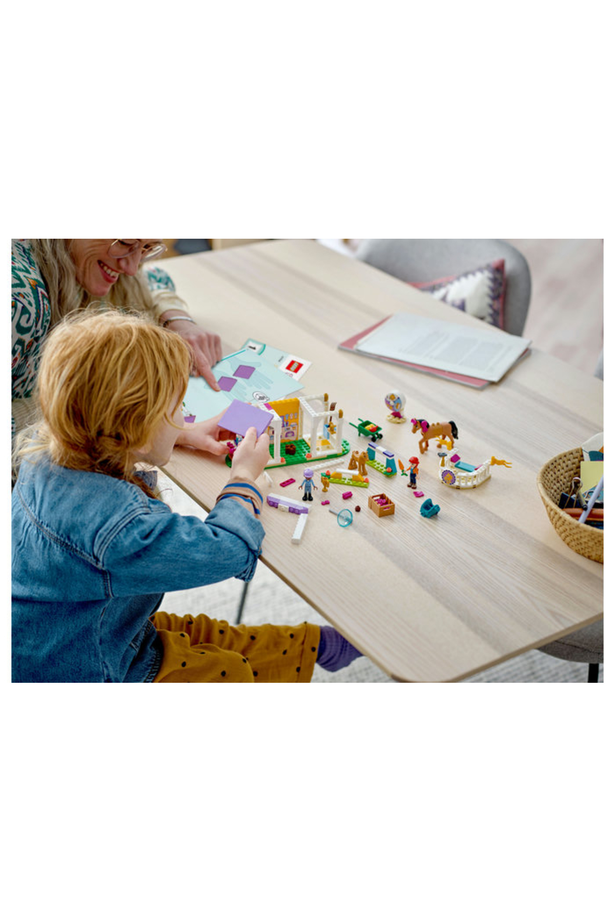 ® Friends آموزش اسب ۴۱۷۴۶ – شامل ۲ عروسک مینی و ۲ فیگور اسب برای کودکان ۴ ساله و بالاتر