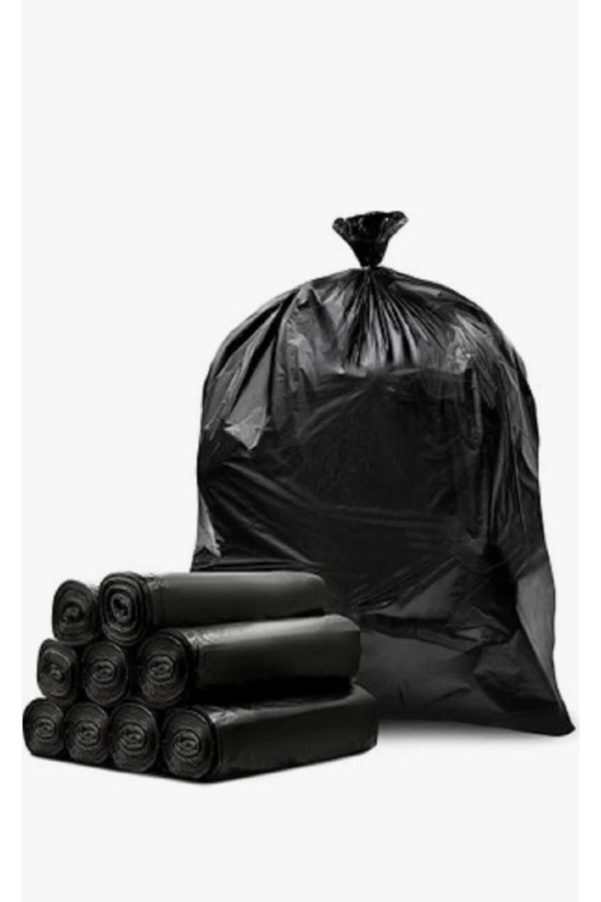 MARİN 95X125 cm 800 gr Özel Ebat Kalın Çöp Torbası 10 Rulo x 10 Koli 100 adet