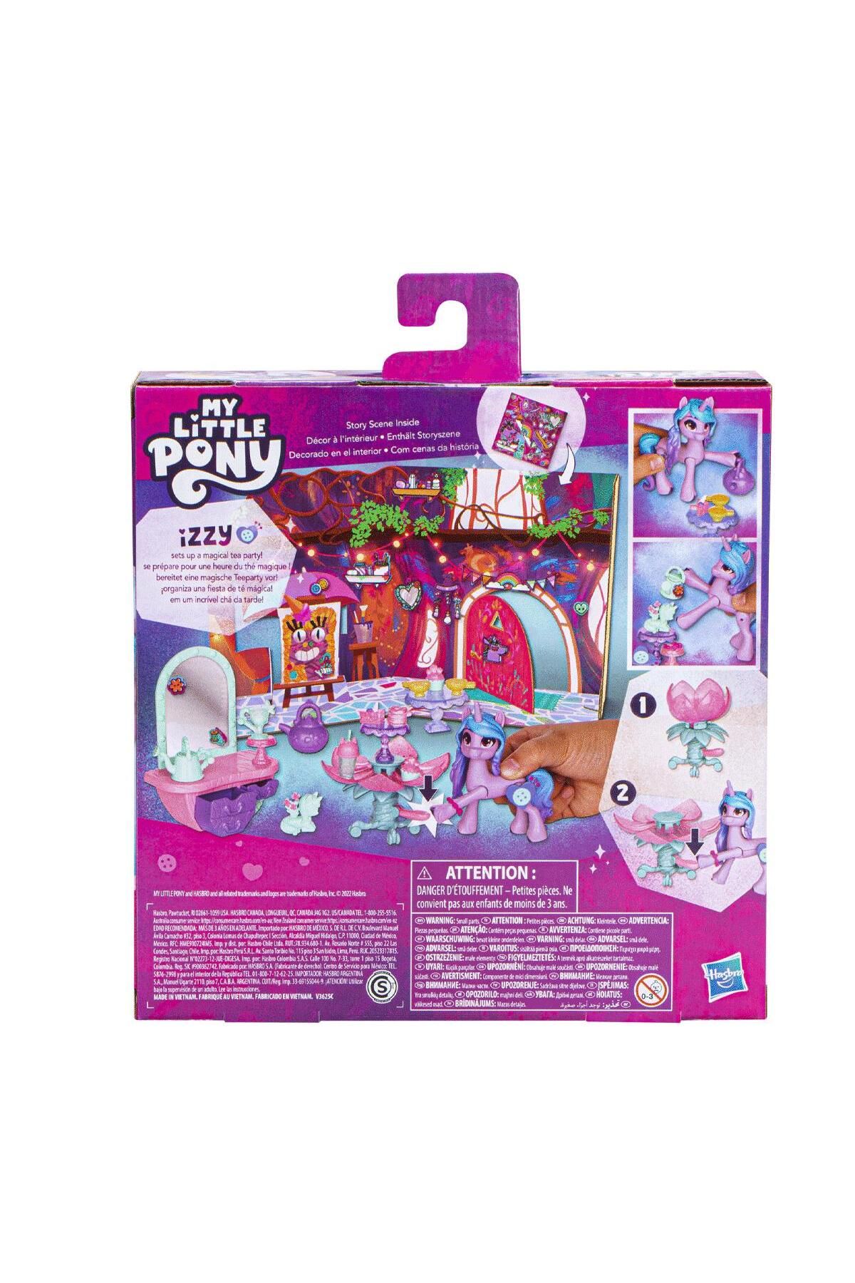 melfxxl eticaret F6112 My Little Pony Izzy Moonbow Unicorn Çay Partisi