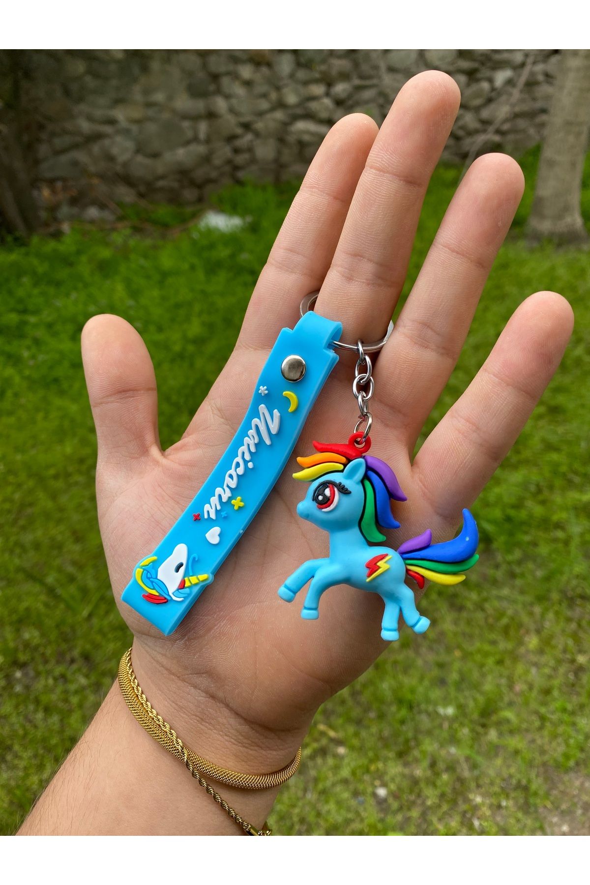 AYZENA 3D Silikon My Little Pony Anahtarlık