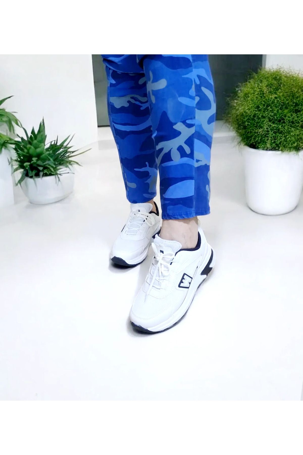 Somicks Yumuşak ve Rahat Taban Sneaker Spor Ayakkabı