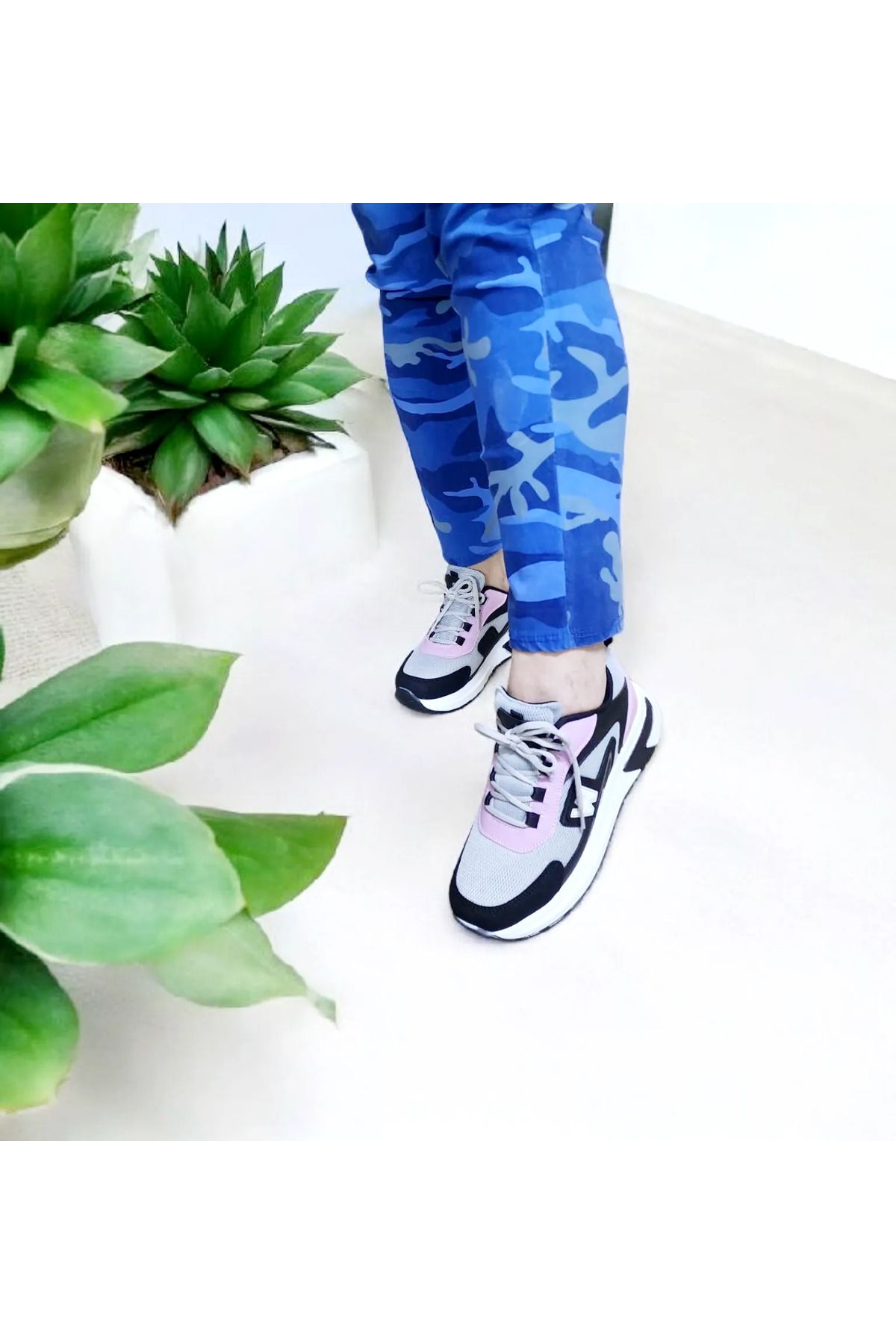 Somicks Yumuşak ve Rahat Taban Sneaker Spor Ayakkabı