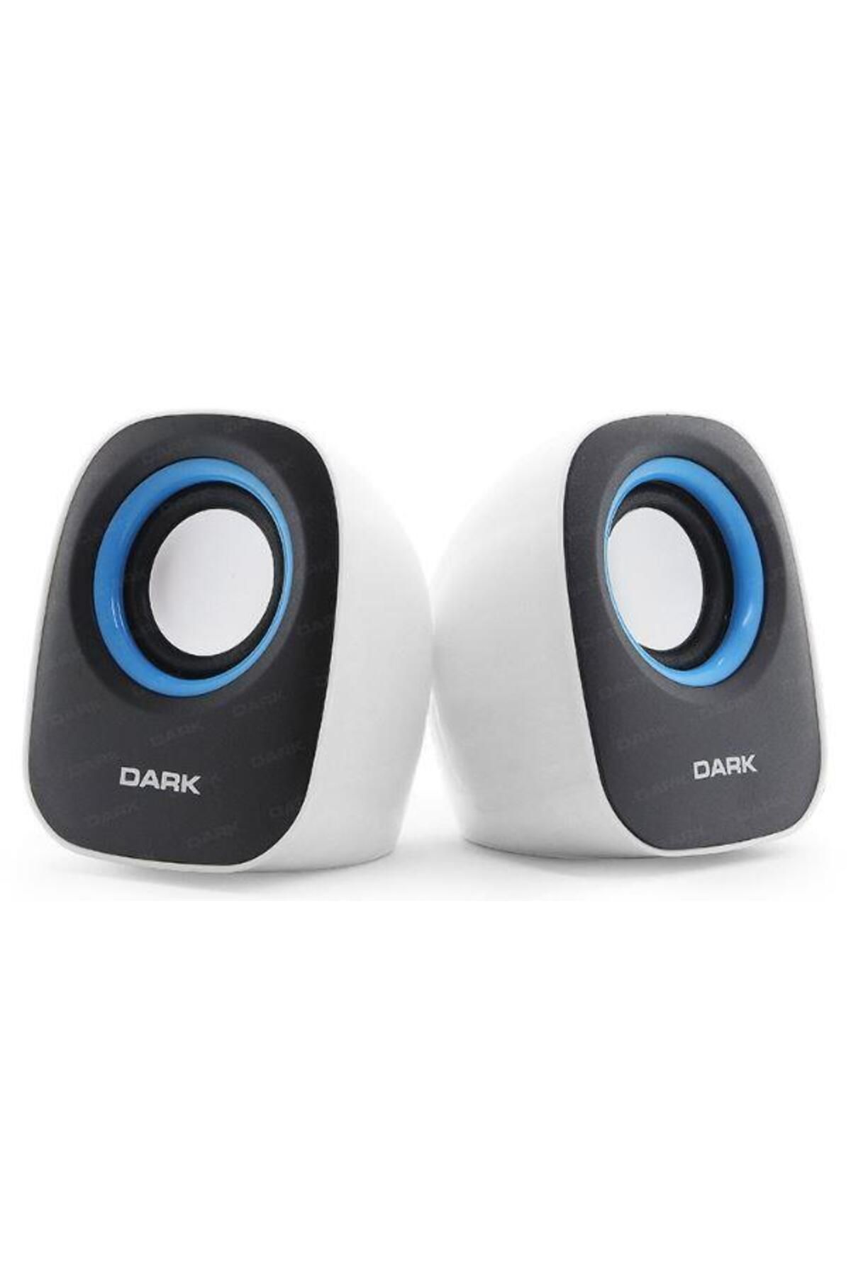Dark DK-AC-SP100 1+1 MULTIMEDYA USB SPEAKER BEYAZ
