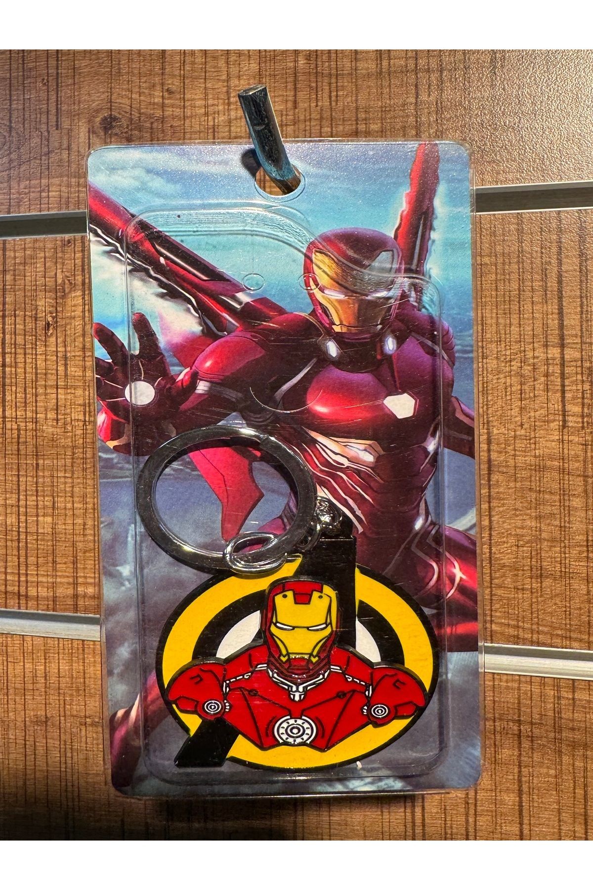 FLATSTORE Iron Man Metal Anahtarlık