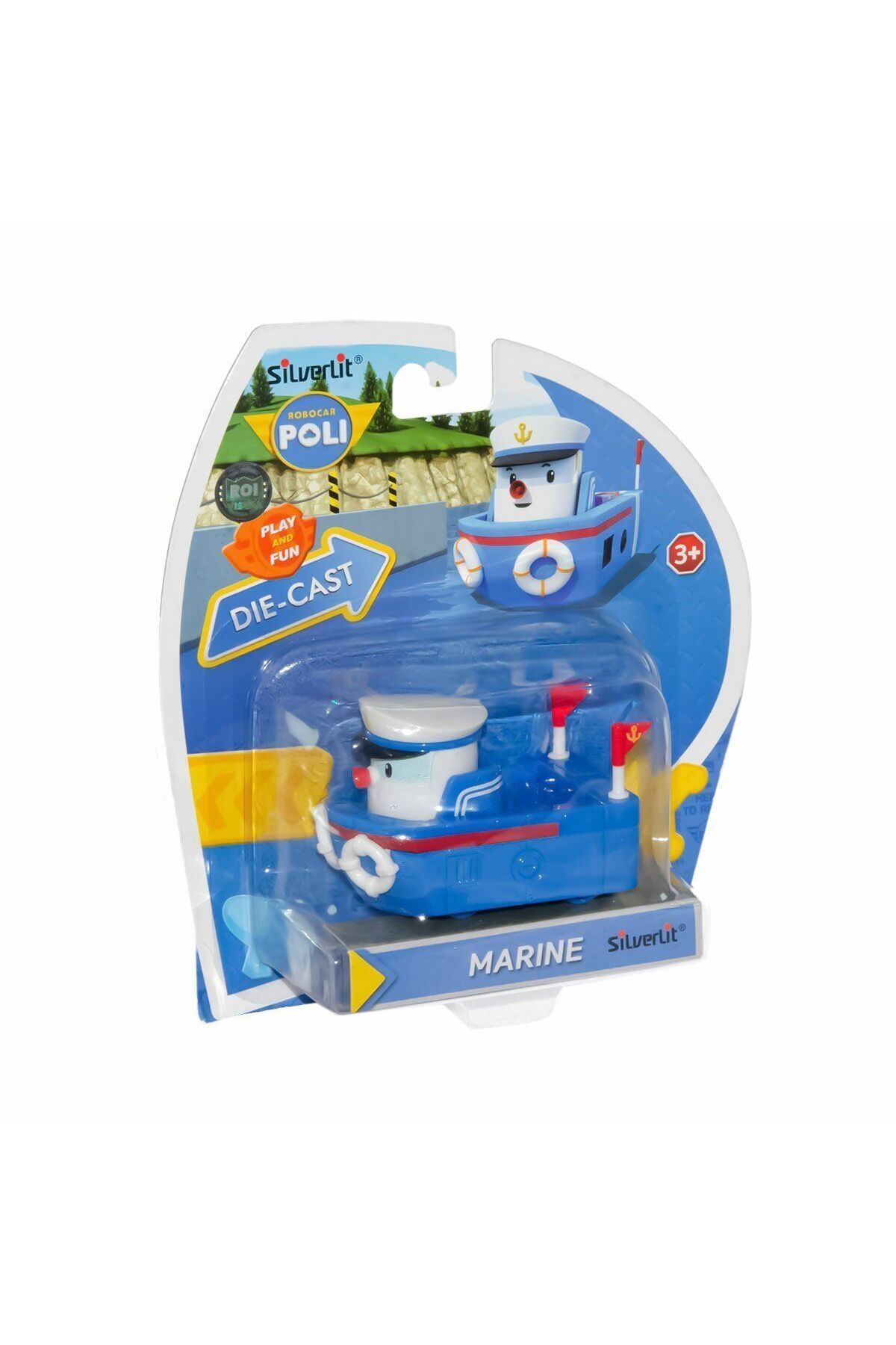 melfxxl eticaret POLI 83259 Metal Araç Karakter Figürler -Neco