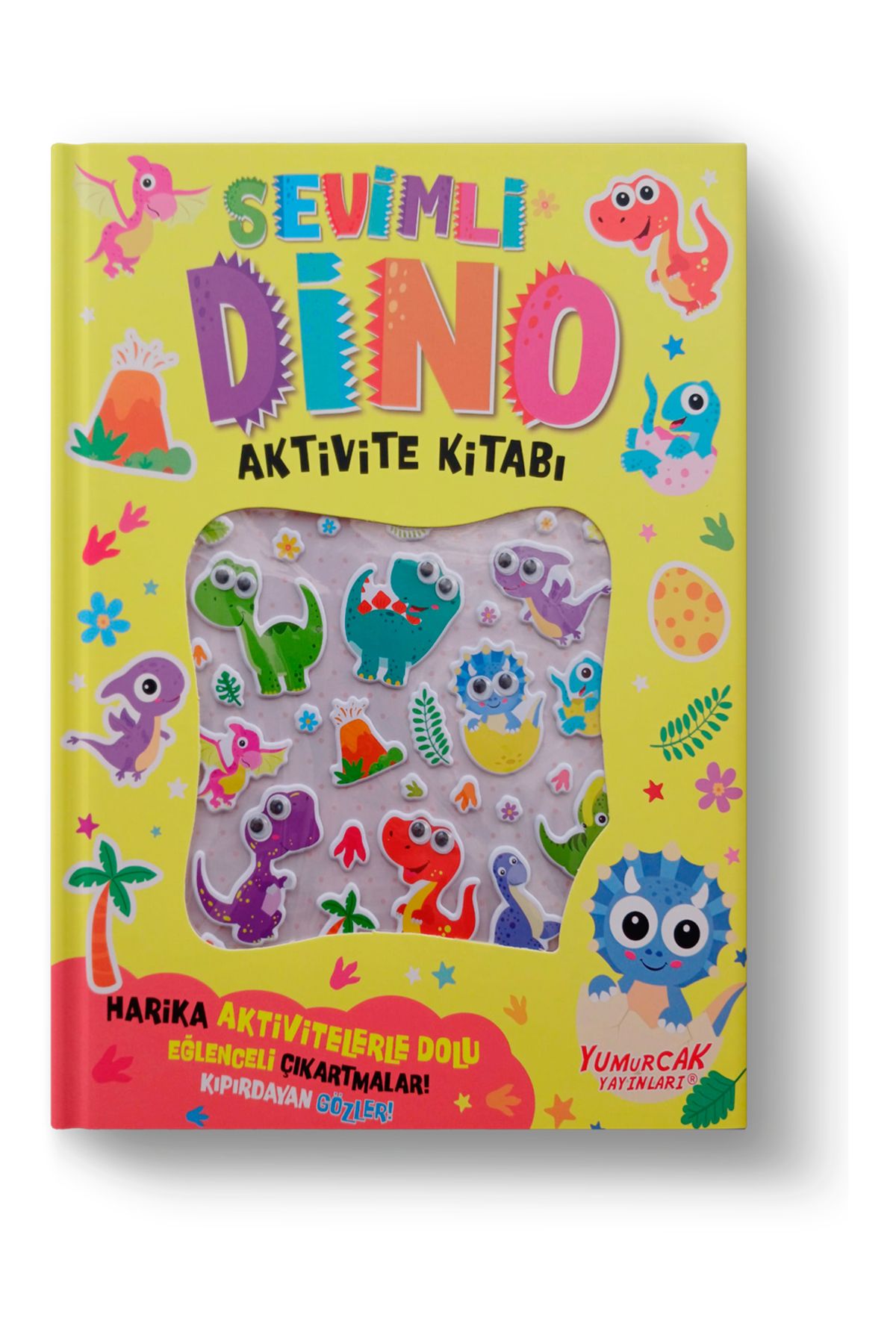 Yumurcak Yayınları Sevimli Dino Aktivite Kitabı