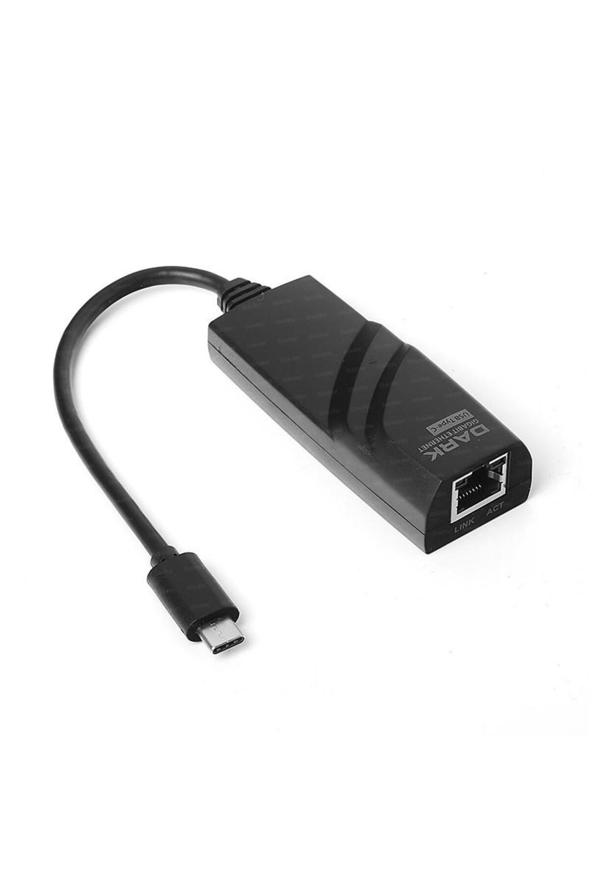 Dark DK-AC-U31XGLAN USB 3.1 TYPE-C 10/100/1000 GIGABIT LAN ETHERNET AĞ DÖNÜŞTÜRÜCÜ