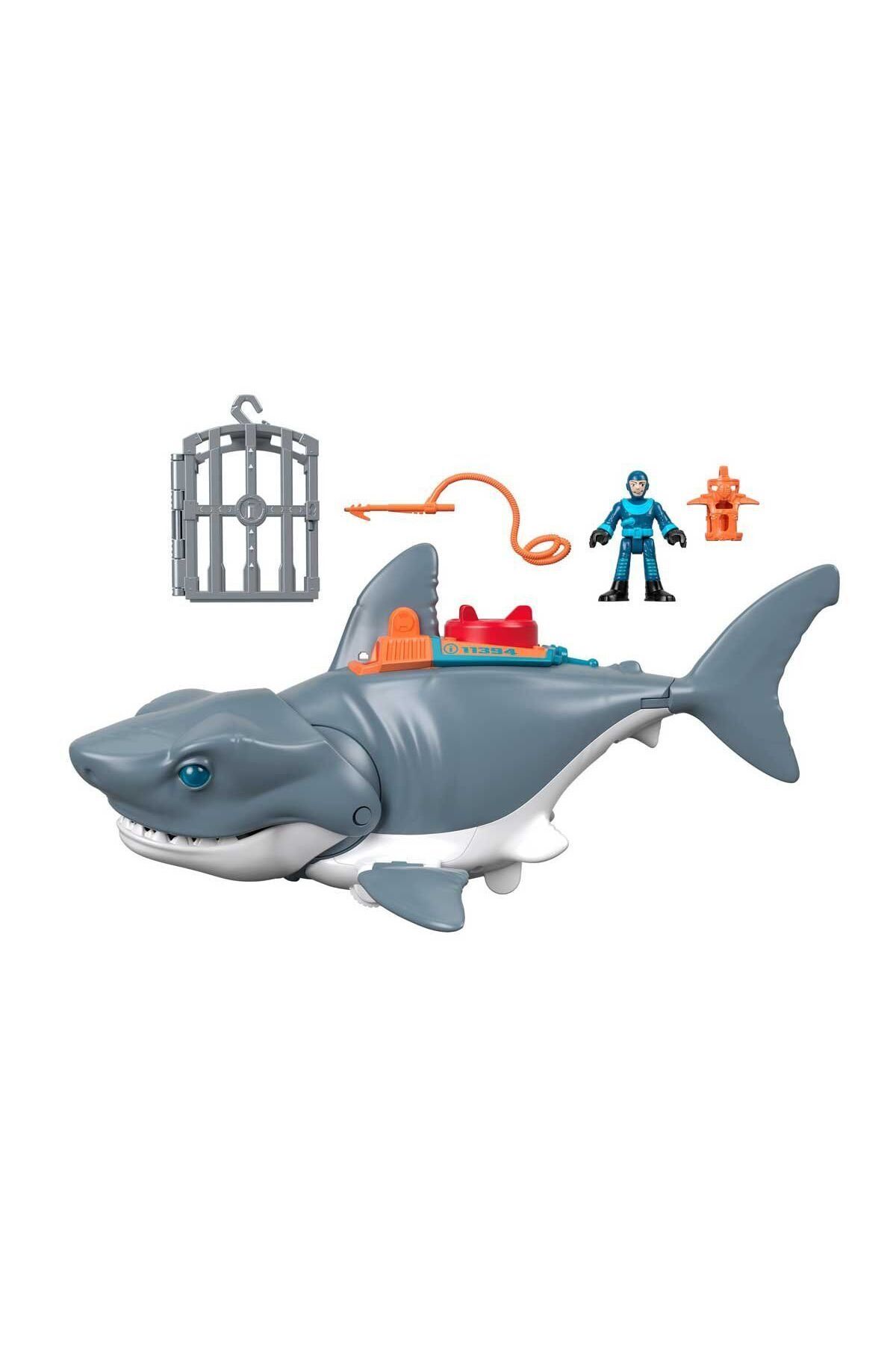 melfxxl eticaret GKG77 Imaginext - Çılgın Köpekbalığı Oyun Seti