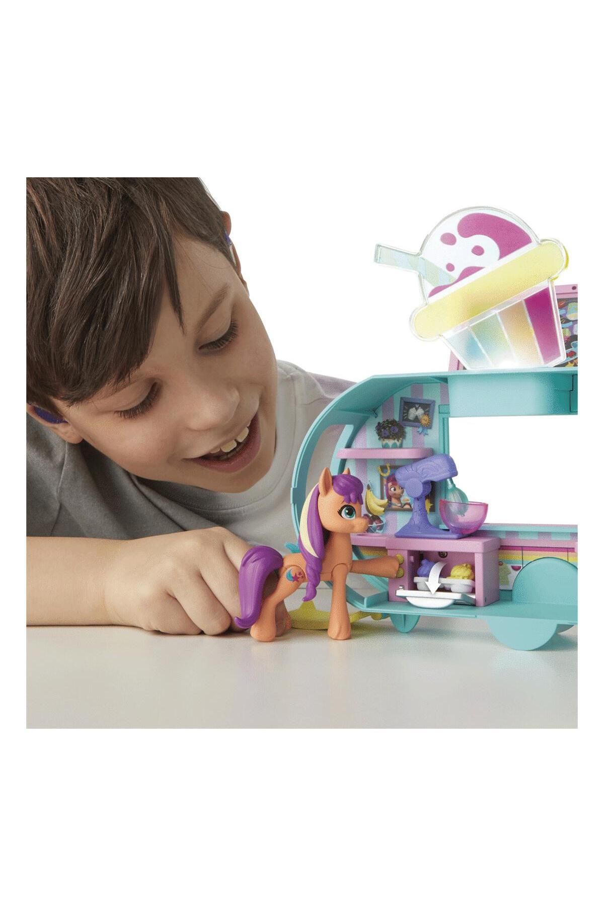 melfxxl eticaret F6339 My Little Pony - Sunny Starscout Smoothie Arabası +3 yaş