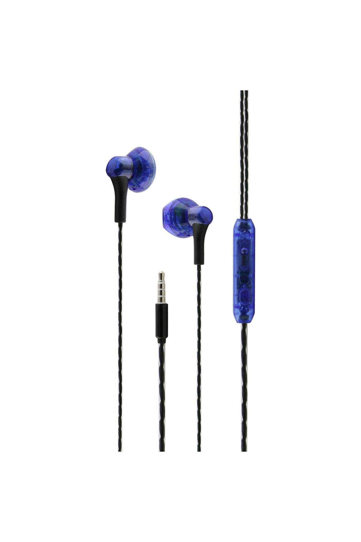 Nettech NT-38 3.5 Jack Girişli Kulak İçi Kulaklık (Mavi)