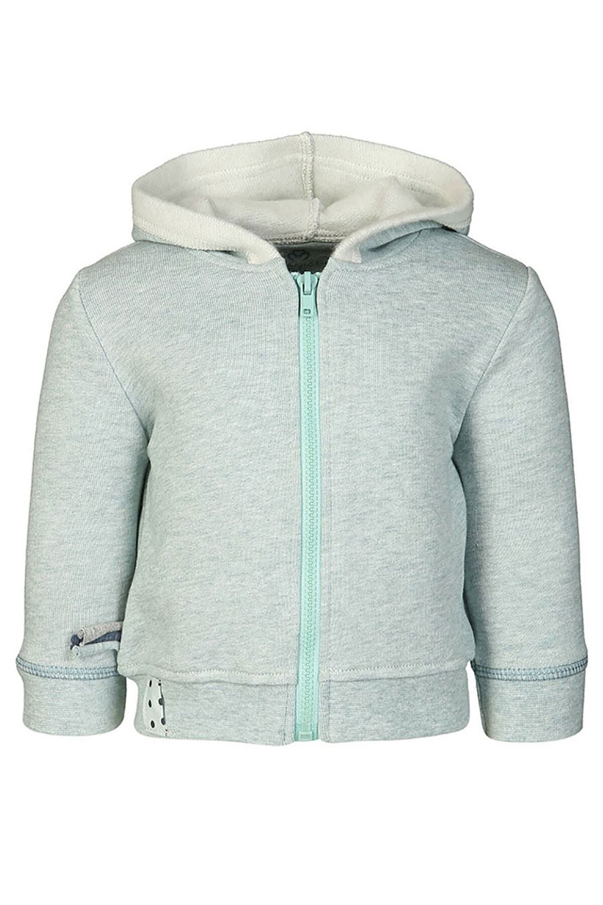 Organicera Organik Kapşonlu Mont ,aqua Melanj fotoğrafı 3 (önizleme)