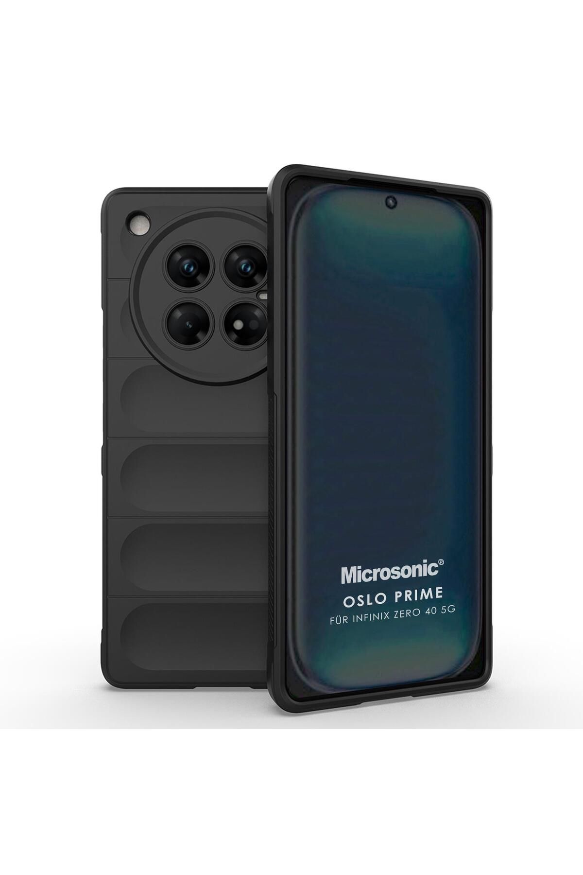 Microsonic Infinix Zero 40 5G Kılıf Oslo Prime Siyah