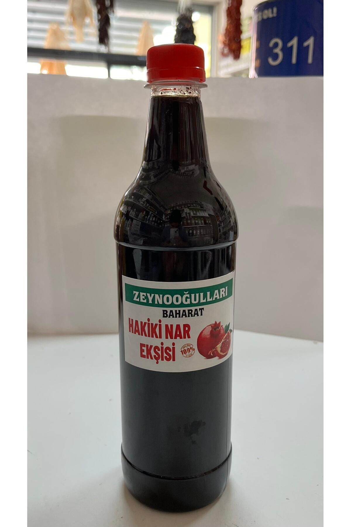 ZEYNOOĞULLARI SAF NAR EKŞİSİ %100 EV YAPIMI Katkısız ve Saf Lezzet 1 KG