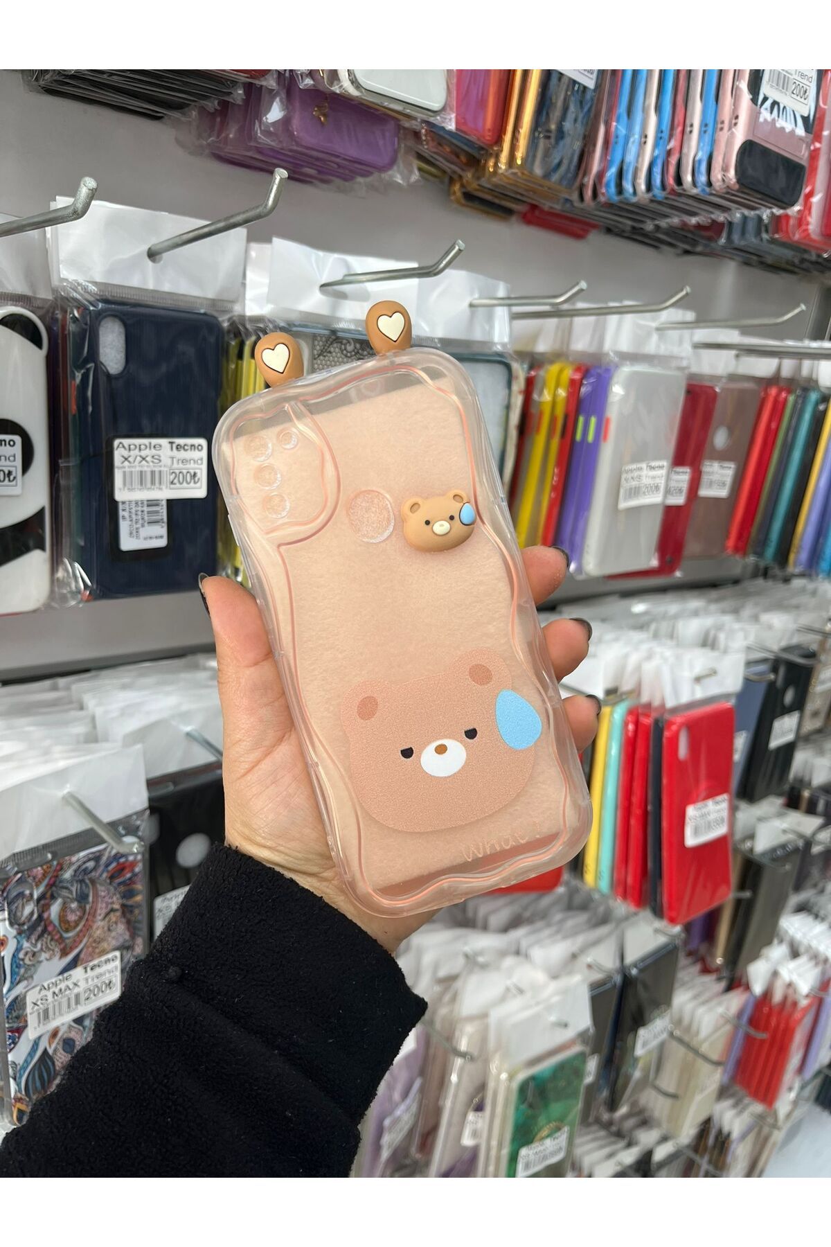 TECNOTREND Galaxy A11 3D Desenli Kromi silikon kılıf