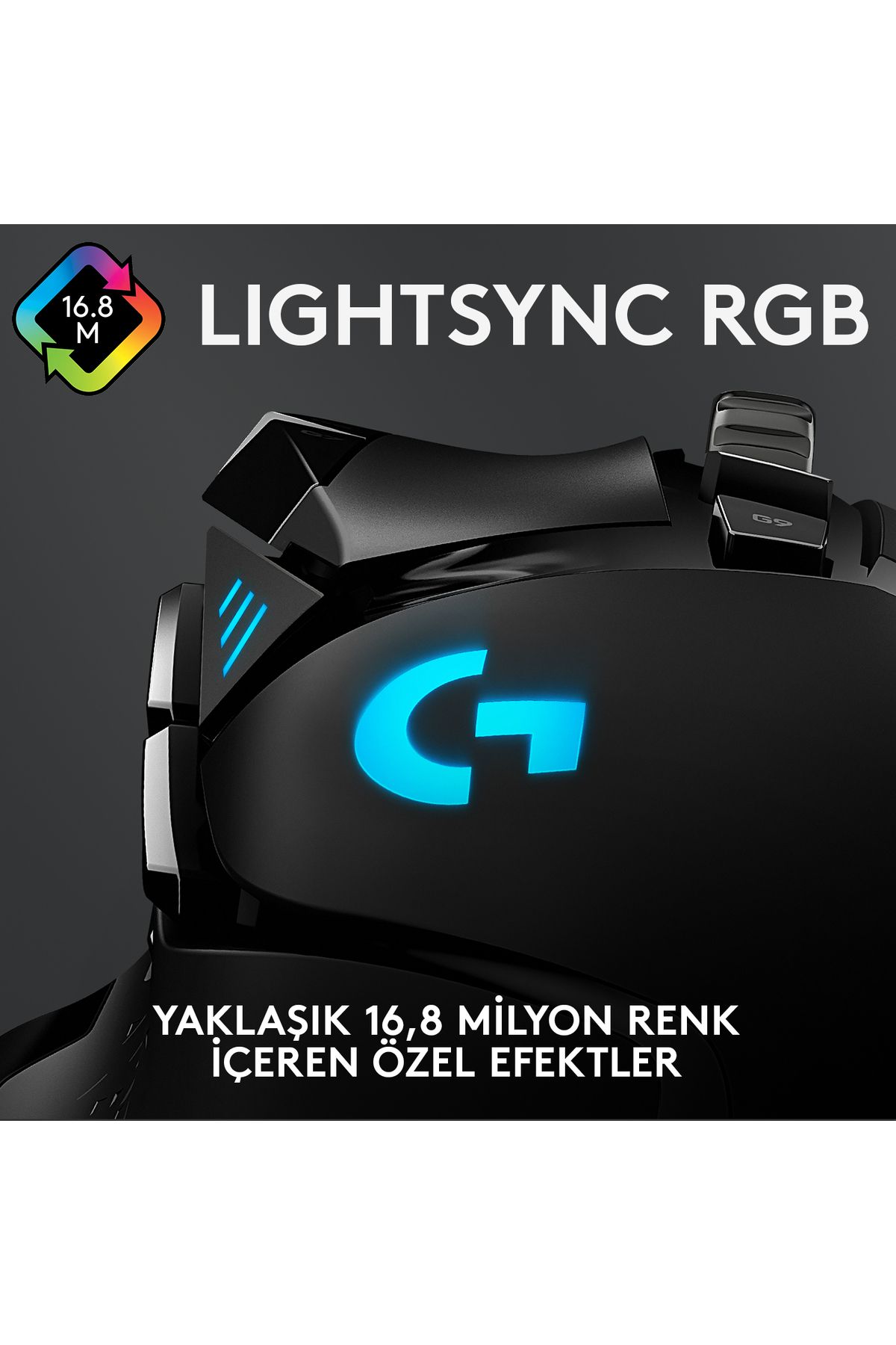 logitech-G502 Hero Rgb 910- 005471   - Wired Gaming Mouse 8