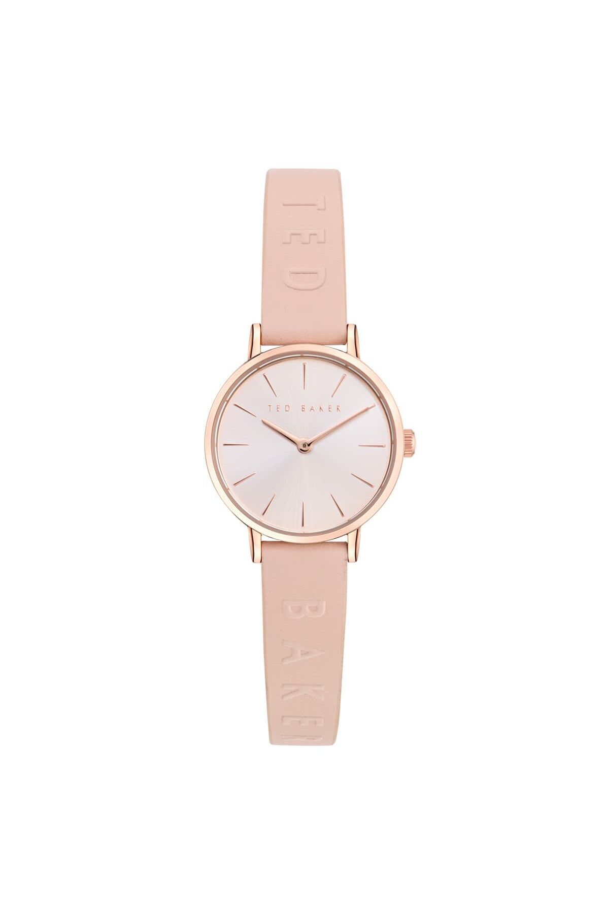 ساعت صورتی زنانه اورجینال Ted Baker