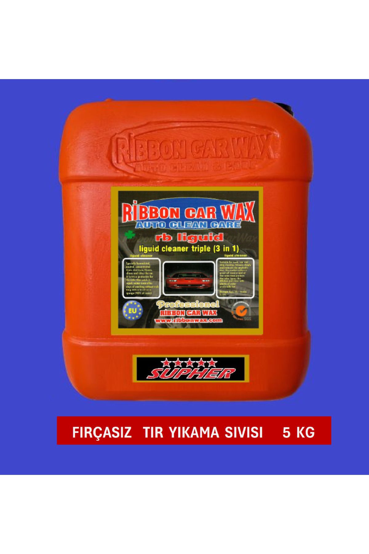 SOFT Rb Liguid ( Fırçasız Tır Yıkama Sıvısı ) 5 Kg