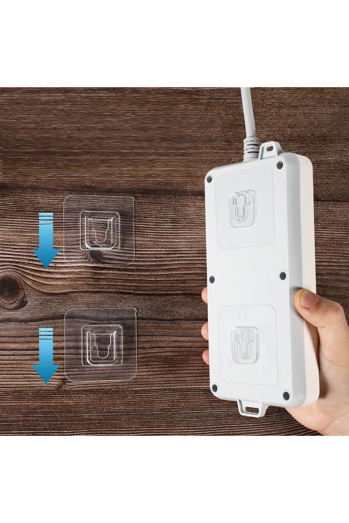 CMT-2 Sets of Snap Clips Item Fixing Strap Table Mirror Picture Fixing Device 3