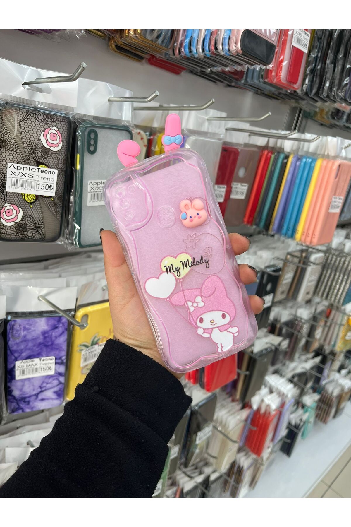 TECNOTREND Galaxy A11 3D Desenli Kromi silikon kılıf