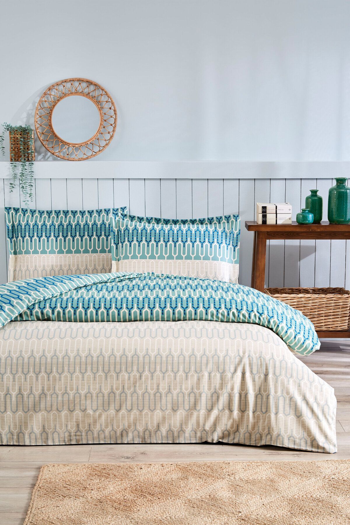Özdilek Özdilek Flame Stitch Tek Kişilik Nevresim Takımı