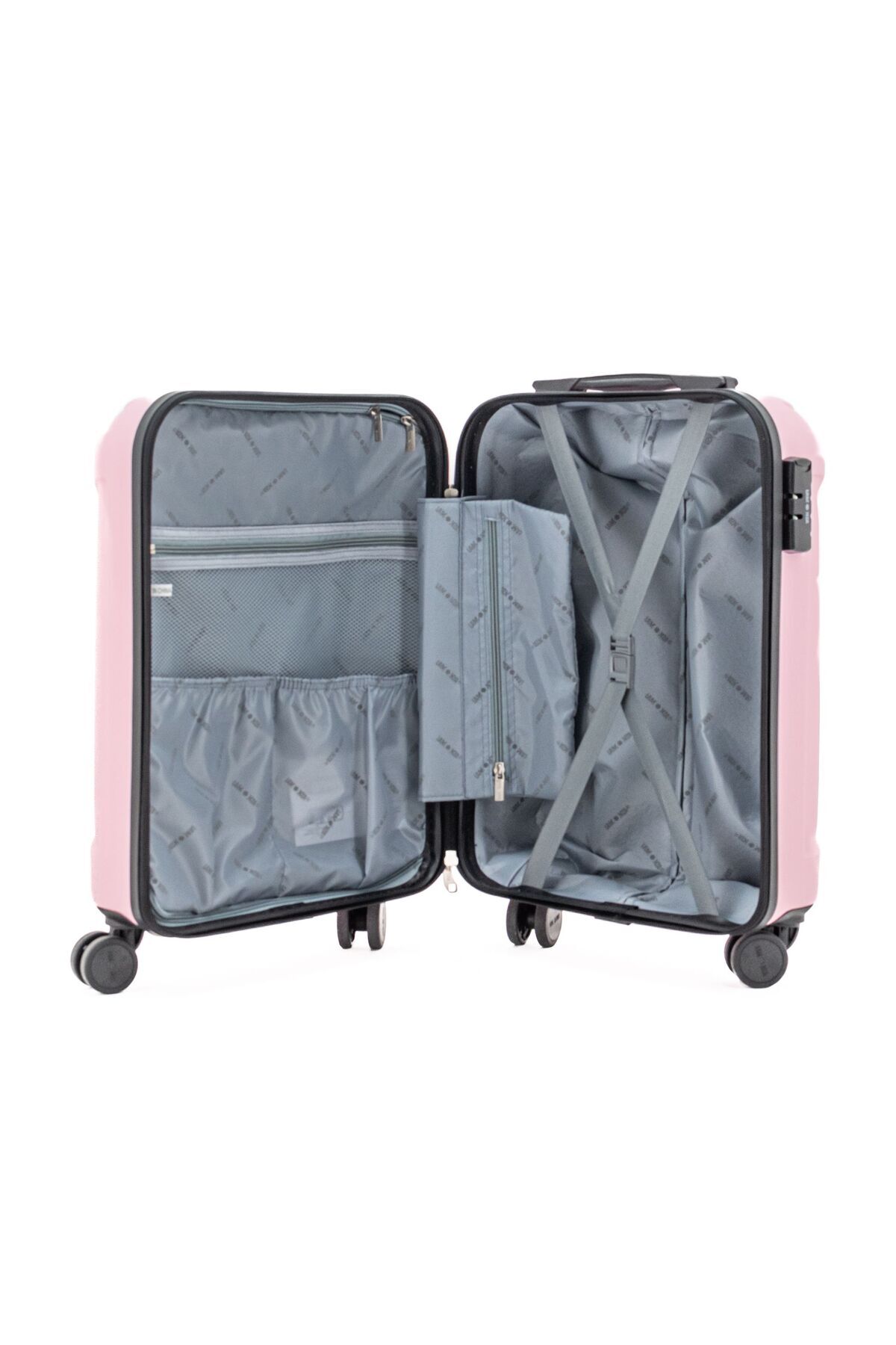 Lamonza-Capri trolley 55x36x22 CM, 2.9 kg, pink 8