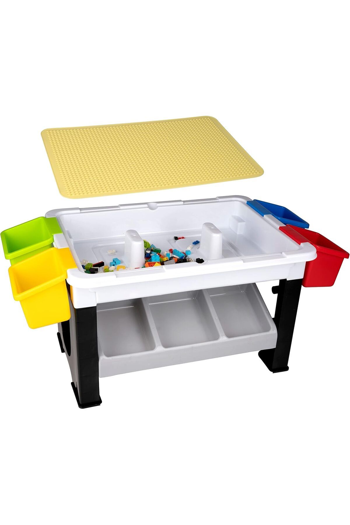 Generic-Building Blocks And Table Set For Kids 3 Years 300 Pieces 3