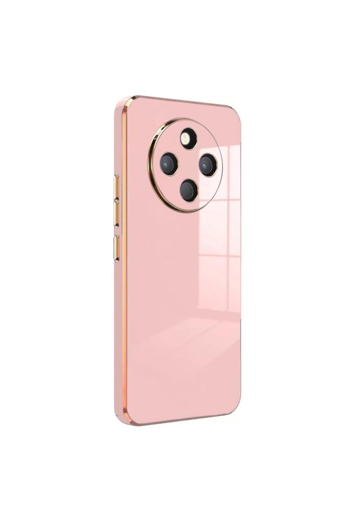 Microsonic Xiaomi Redmi 14C Kılıf Olive Plated Pembe