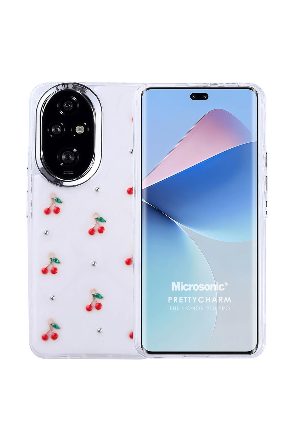 Microsonic Honor 200 Pro Kılıf PrettyCharm Cherry