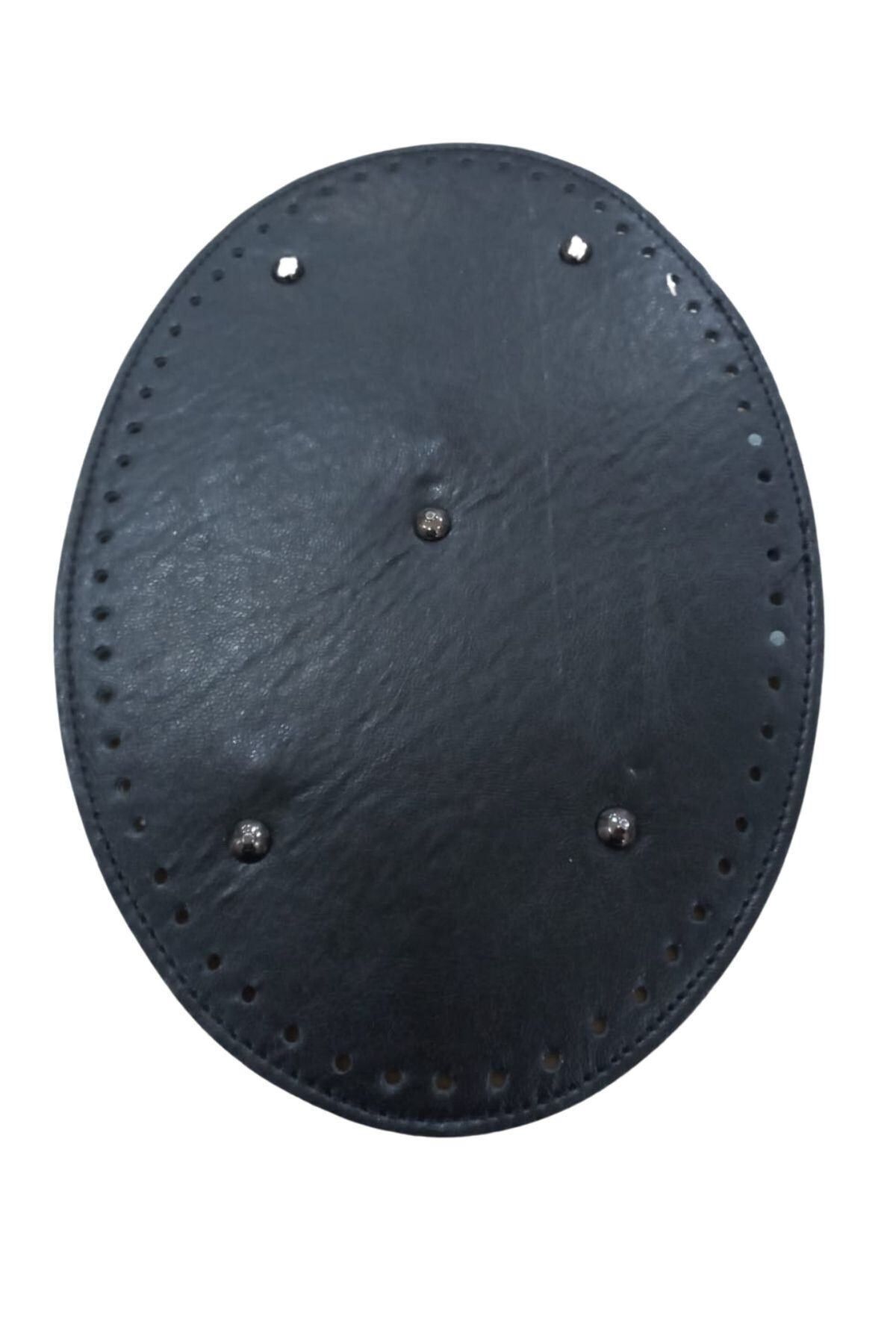 delta online Çanta Tabanı Oval 20 cm Siyah