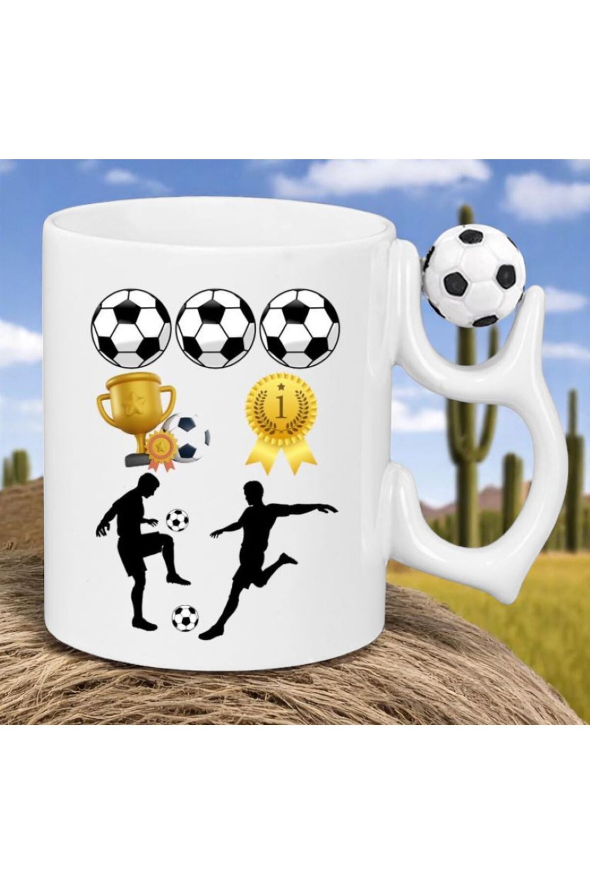 LADİJİTAL BASKI ÇÖZÜMLERİ Dönen Futbol Toplu Kupa