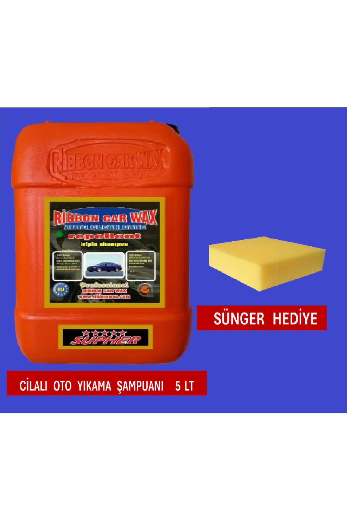SOFT Rb Reperlent ( Cilalı Oto Yikama Şampuanı ) 5 Lt