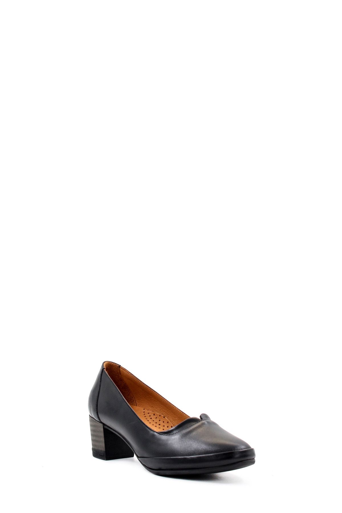 FAST STEP-Pantofi de damă din piele naturală cu toc gros 411ZA277 4